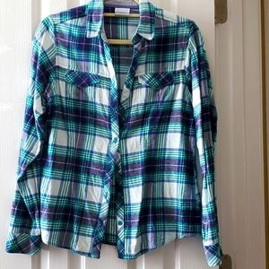 Columbia size Small flannel shirt